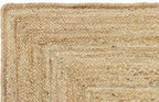 Rug Jute Round Alhambra Natural Colour Area