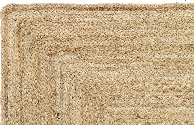 Rug Jute Round Alhambra Natural Colour Area