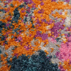 Rug Kids Bedroom Teens Colour Splash Hot Sheen