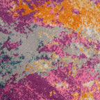 Rug Kids Bedroom Teens Colour Splash Hot Sheen