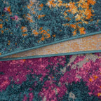 Rug Kids Bedroom Teens Colour Splash Hot Sheen