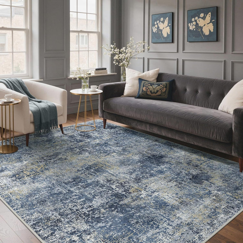 Rug Living Room Large Modern Abstract Area