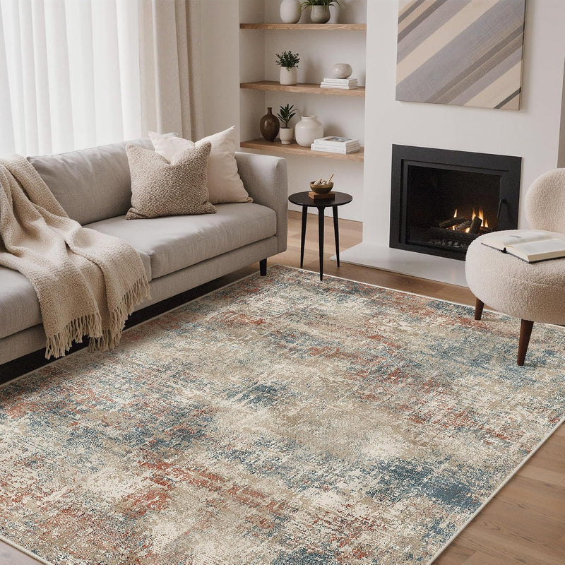 Rug Living Room Large Modern Abstract Area