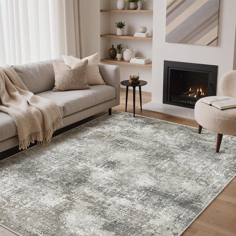 Rug Living Room Large Modern Abstract Area