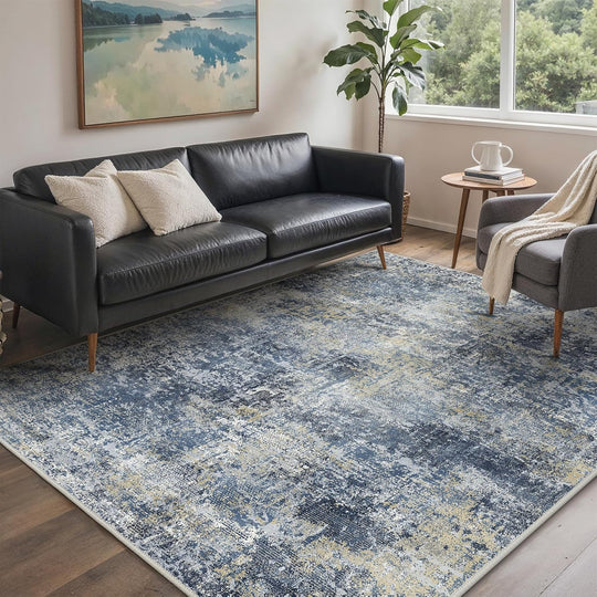 Rug Living Room Large Modern Abstract Area