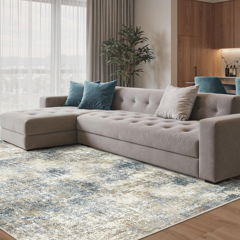 Rug Living Room Large Modern Abstract Area