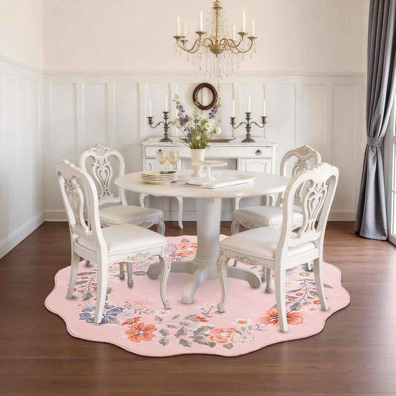Rug Living Room Soft Washable Non Slip