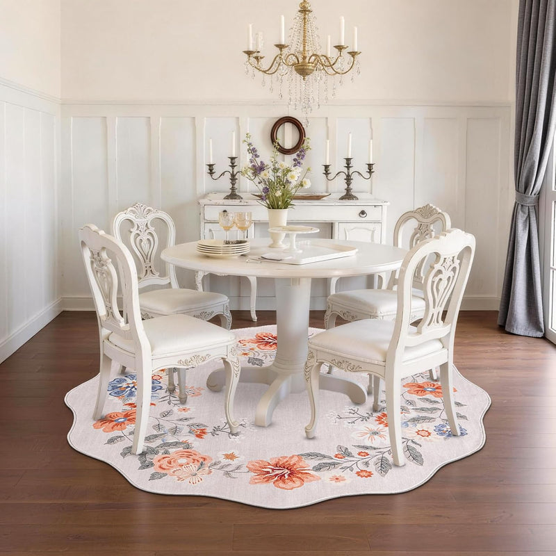 Rug Living Room Soft Washable Non Slip
