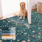 Rug Living Room Soft Washable Non Slip