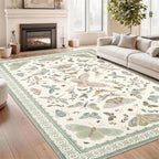 Rug Living Room Soft Washable Non Slip