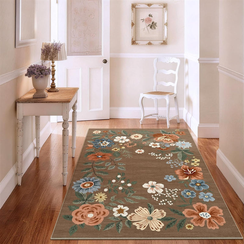 Rug Living Room Soft Washable Non Slip