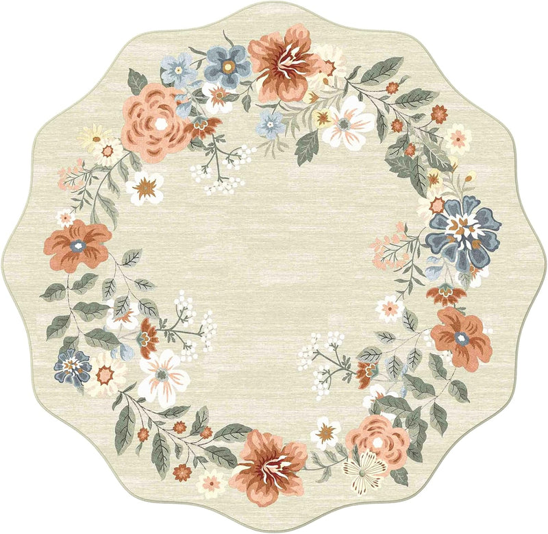 Rug Living Room Soft Washable Non Slip
