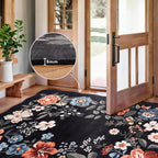 Rug Living Room Soft Washable Non Slip