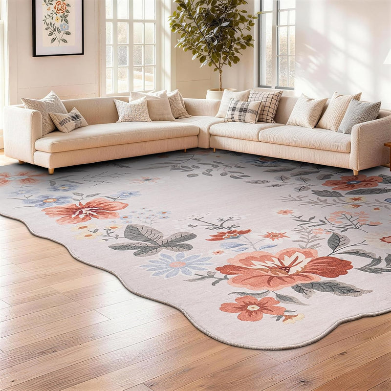 Rug Living Room Soft Washable Non Slip