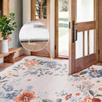 Rug Living Room Soft Washable Non Slip