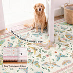 Rug Living Room Soft Washable Non Slip