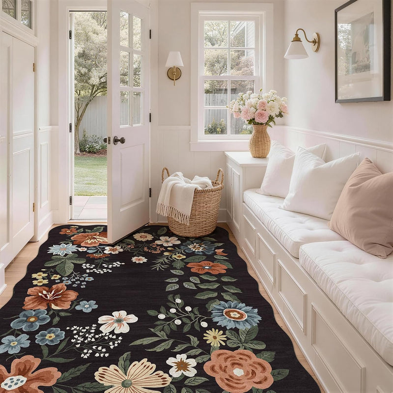 Rug Living Room Soft Washable Non Slip