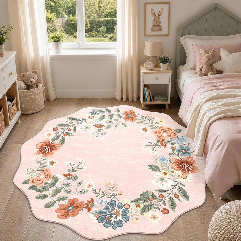 Rug Living Room Soft Washable Non Slip