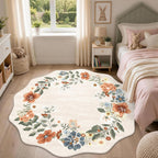 Rug Living Room Soft Washable Non Slip