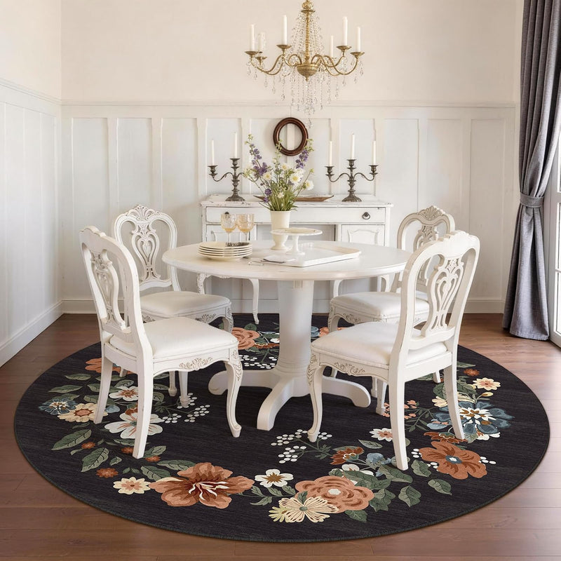 Rug Living Room Soft Washable Non Slip