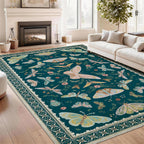 Rug Living Room Soft Washable Non Slip