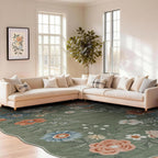 Rug Living Room Soft Washable Non Slip