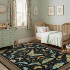 Rug Living Room Soft Washable Non Slip