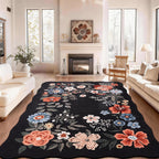 Rug Living Room Soft Washable Non Slip