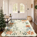Rug Living Room Soft Washable Non Slip