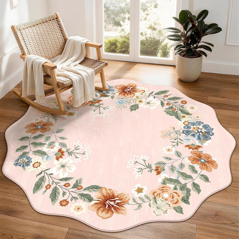 Rug Living Room Soft Washable Non Slip