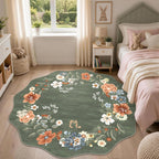 Rug Living Room Soft Washable Non Slip
