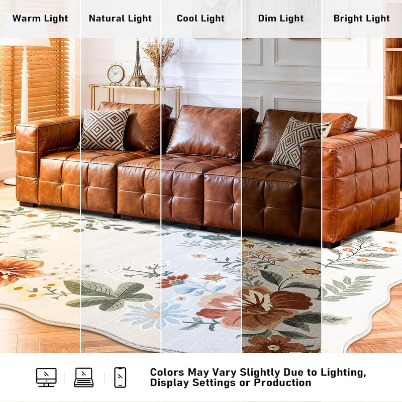 Rug Living Room Soft Washable Non Slip