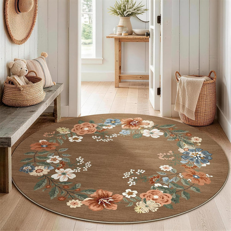 Rug Living Room Soft Washable Non Slip