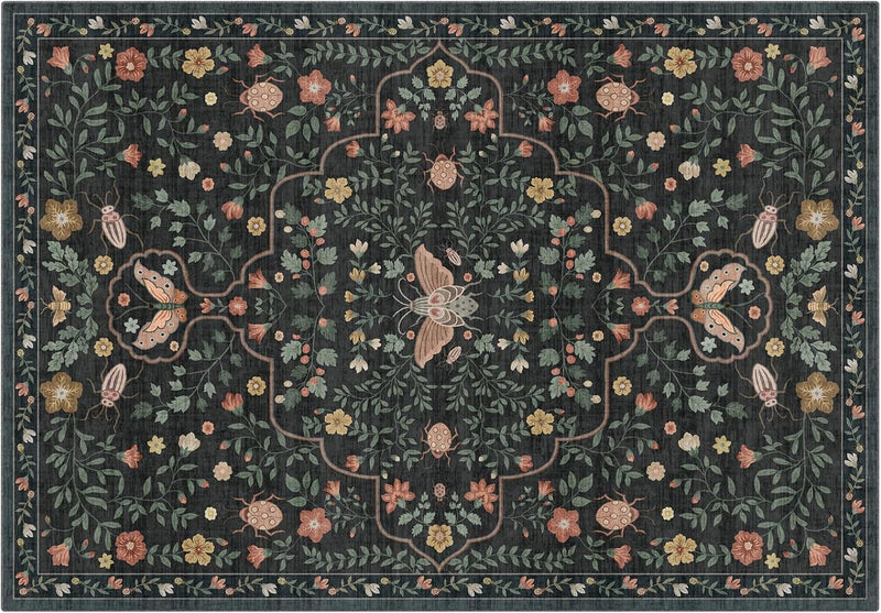 Rug Living Room Soft Washable Non Slip