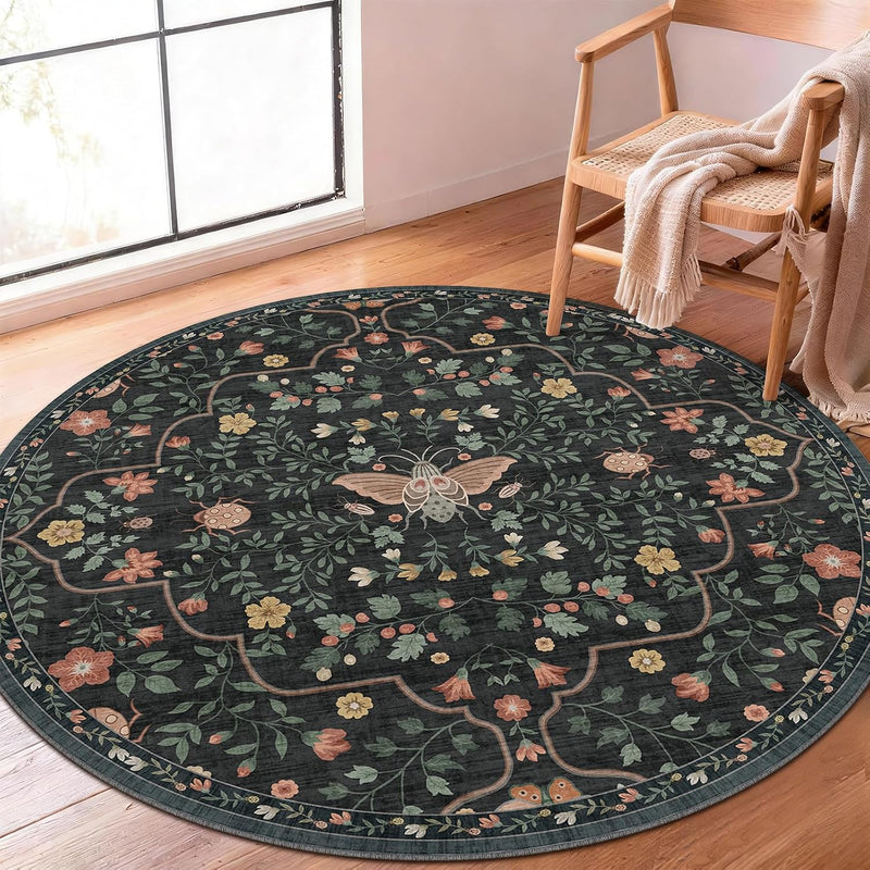 Rug Living Room Soft Washable Non Slip