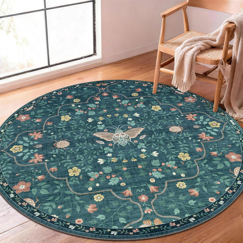 Rug Living Room Soft Washable Non Slip