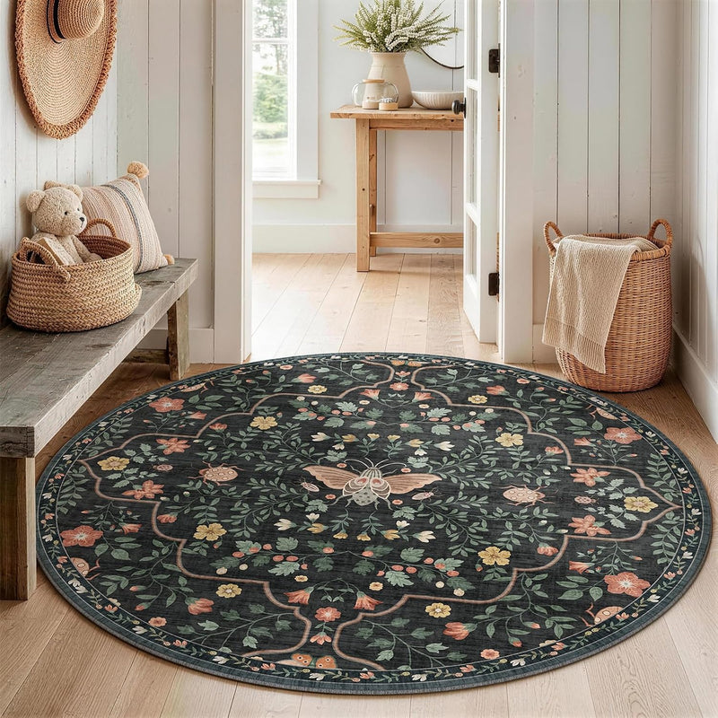 Rug Living Room Soft Washable Non Slip