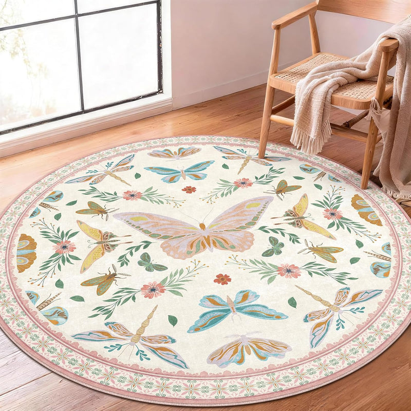 Rug Living Room Soft Washable Non Slip