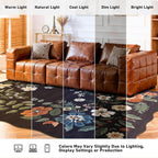 Rug Living Room Soft Washable Non Slip