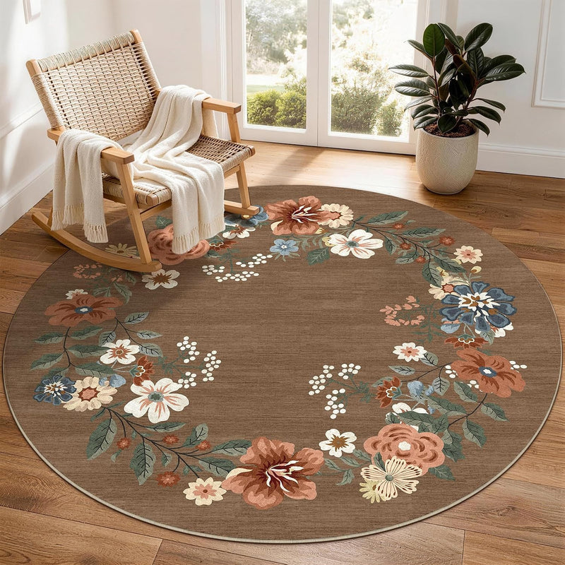 Rug Living Room Soft Washable Non Slip