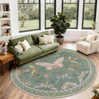 Rug Living Room Soft Washable Non Slip