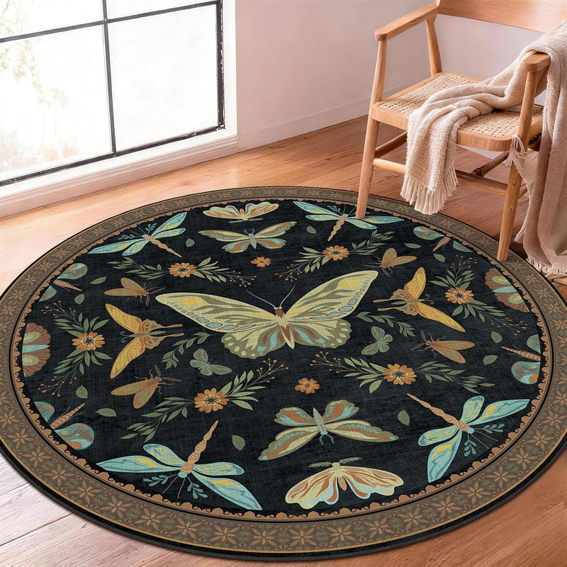 Rug Living Room Soft Washable Non Slip