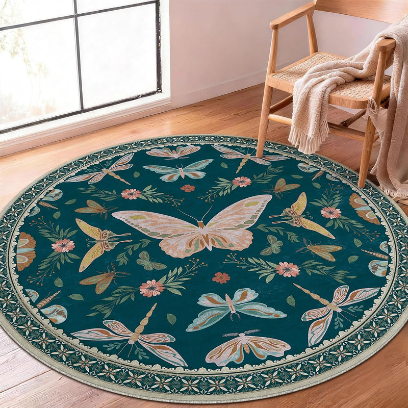 Rug Living Room Soft Washable Non Slip
