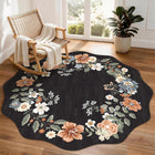 Floral Midnight Black