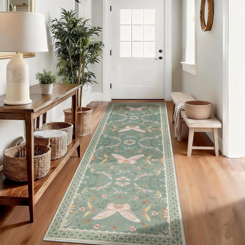 Rug Living Room Soft Washable Non Slip