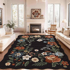 Rug Living Room Soft Washable Non Slip