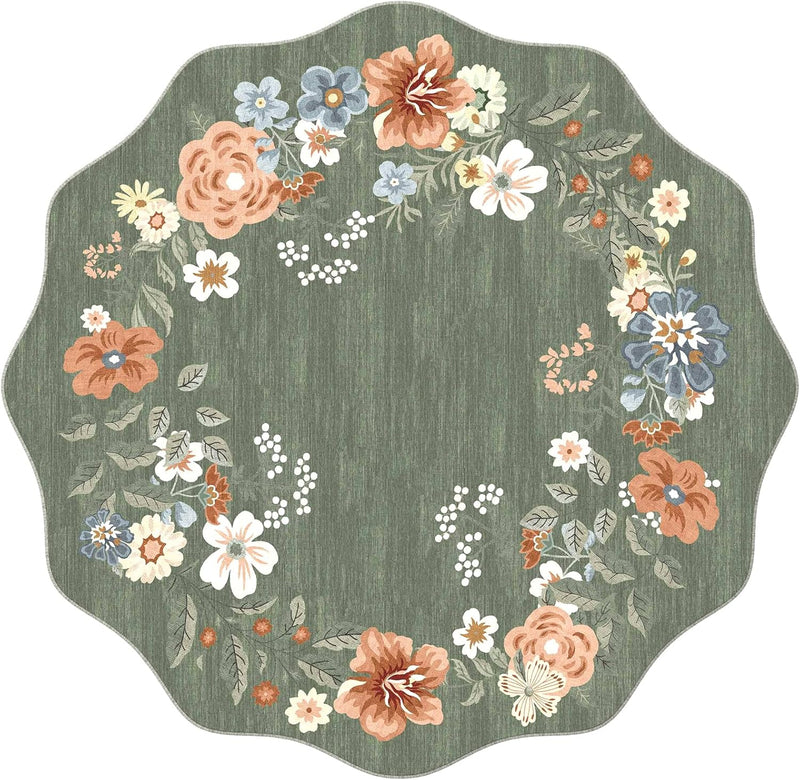 Rug Living Room Soft Washable Non Slip