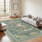 Rug Living Room Soft Washable Non Slip