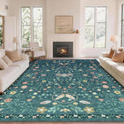 Garden Teal Blue