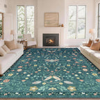 Rug Living Room Soft Washable Non Slip